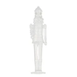 Hello Honey® 11.25" Clear Acrylic Nutcracker Figurine