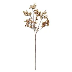 Hello Honey® 38.25" Cream & Tan Faux Berry Stem