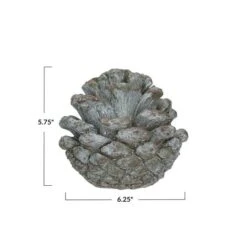 Hello Honey® 6.25" Round Verdigris Finish Pinecone Finial -Northlight Shop D821186S 4