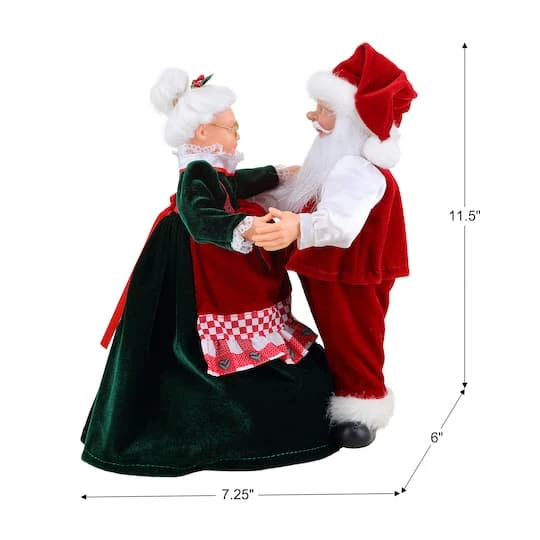 Mr. Christmas 11.5" Animated Really Dancing Santa 6 Mr. Christmas 11.5" Animated Really Dancing Santa - Image 4