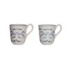 Hello Honey® 12oz. Blue & Cream Holiday Icons Stoneware Mugs, 2ct. 1 Hello Honey® 12oz. Blue & Cream Holiday Icons Stoneware Mugs, 2ct. -Northlight Shop D821735S 1
