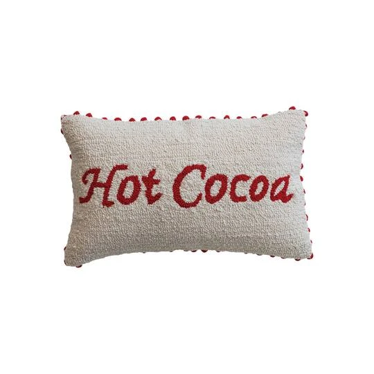 Hello Honey® 20" Cozy Comfort Hot Cocoa Lumbar Pillow 4 Hello Honey® 20" Cozy Comfort Hot Cocoa Lumbar Pillow - Image 2