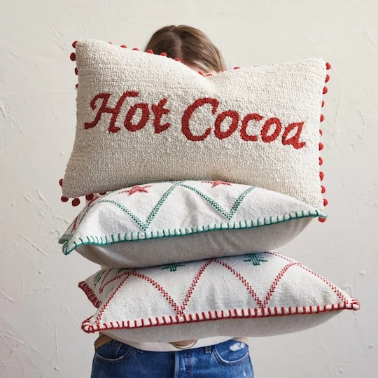 Hello Honey® 20" Cozy Comfort Hot Cocoa Lumbar Pillow 5 Hello Honey® 20" Cozy Comfort Hot Cocoa Lumbar Pillow - Image 3