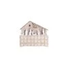 Hello Honey® 13.5" Wood Laser-Cut Nativity Advent Calendar With LED Light & Drawers 2 Hello Honey® 13.5" Wood Laser-Cut Nativity Advent Calendar With LED Light & Drawers -Northlight Shop D821885S 1