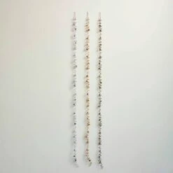 Hello Honey® 6ft. Gold Color Faux Evergreen Garland With Pinecones 9 Hello Honey® 6ft. Gold Color Faux Evergreen Garland With Pinecones -Northlight Shop D822080S 2