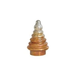 Hello Honey® Amber & Cream Mercury Glass Tree -Northlight Shop D823419S 1 1
