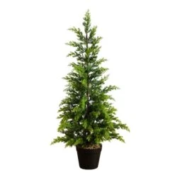 3ft. Artificial Cypress Topiary Christmas Tree