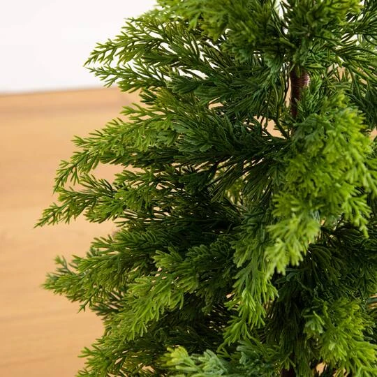 3ft. Artificial Cypress Topiary Christmas Tree 6 3ft. Artificial Cypress Topiary Christmas Tree - Image 4