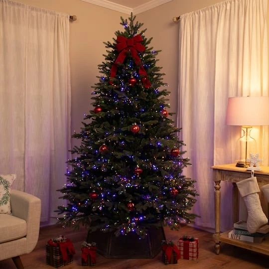 Northlight 7.5ft. Pre-Lit Real Touch™ Grande Balsam Fir Artificial Christmas Tree, Dual Color LED Lights 7 Northlight 7.5ft. Pre-Lit Real Touch™ Grande Balsam Fir Artificial Christmas Tree, Dual Color LED Lights - Image 5