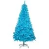 Northlight 6ft. Pre-Lit Medium Sky Blue Pine Artificial Christmas Tree, Clear Lights 2 Northlight 6ft. Pre-Lit Medium Sky Blue Pine Artificial Christmas Tree, Clear Lights -Northlight Shop D859061S 2