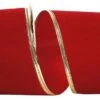 JAM Paper Holiday Red Velvet Wired Ribbon 2 JAM Paper Holiday Red Velvet Wired Ribbon -Northlight Shop M20009400 1