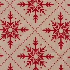 DII® Scandinavian Snowflakes Tablecloth 10 DII® Scandinavian Snowflakes Tablecloth -Northlight Shop M20014653 3