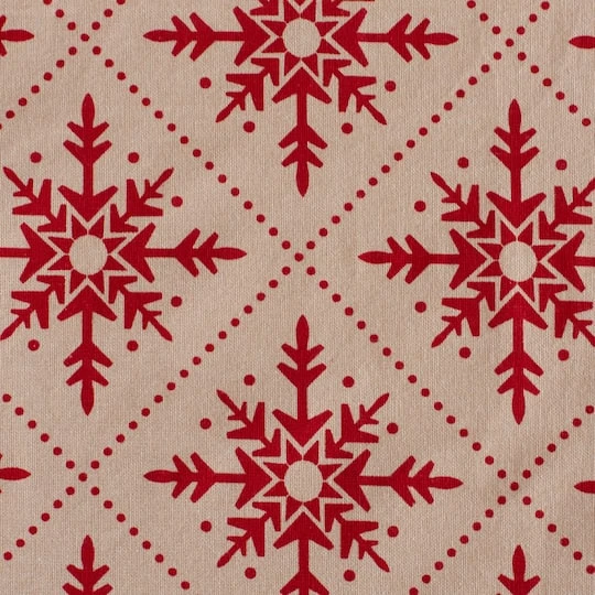 DII® Scandinavian Snowflakes Tablecloth 6 DII® Scandinavian Snowflakes Tablecloth - Image 4