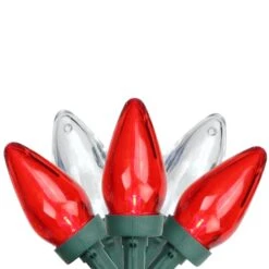 Northlight 25ct. LED C7 Christmas String Lights Red/White 17 Northlight 25ct. LED C7 Christmas String Lights Red/White -Northlight Shop M20033853 1 1